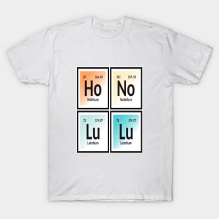 Honolulu Periodic Table T-Shirt